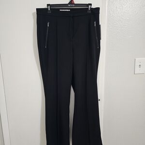 DKNY Elegant Black Trousers bootcut